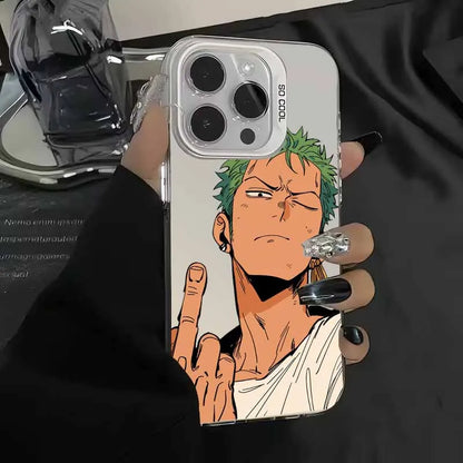 L-uffys Z-oro Anime Cover For Apple iPhone 17 Air 16E 16 15 14 13 12 mini Pro Max Plus Colorful Phone Case