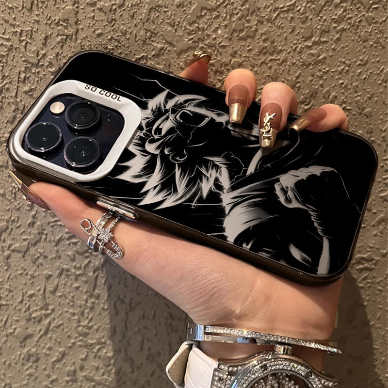 DRAGON BALL SHENRON GOKU SILHOUETTE Hard Case for iPhone 12 17 Air Pro Max 16 15 11 14 13 Pro Max XS X XR Plus 8 7 SE 2020 Cover