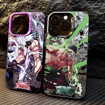 Anime Ones Pieces Luffys Zoros Phone Case for IPhone 17 17e 16e 16 15 14 13 12 11 Pro Max Air Plus Anti Fall Matte Back Cover
