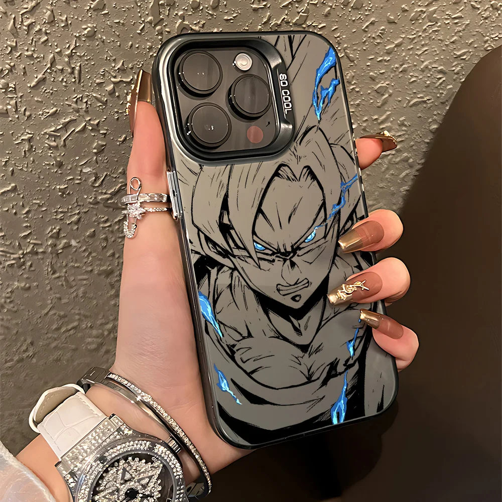 Anime Cool G-Goku D-Dragones B-Balls Phone Case For iPhone 17 16e 16 15 14 13 12 11 Pro Max Air Plus Anti Fall Matte Back Cover