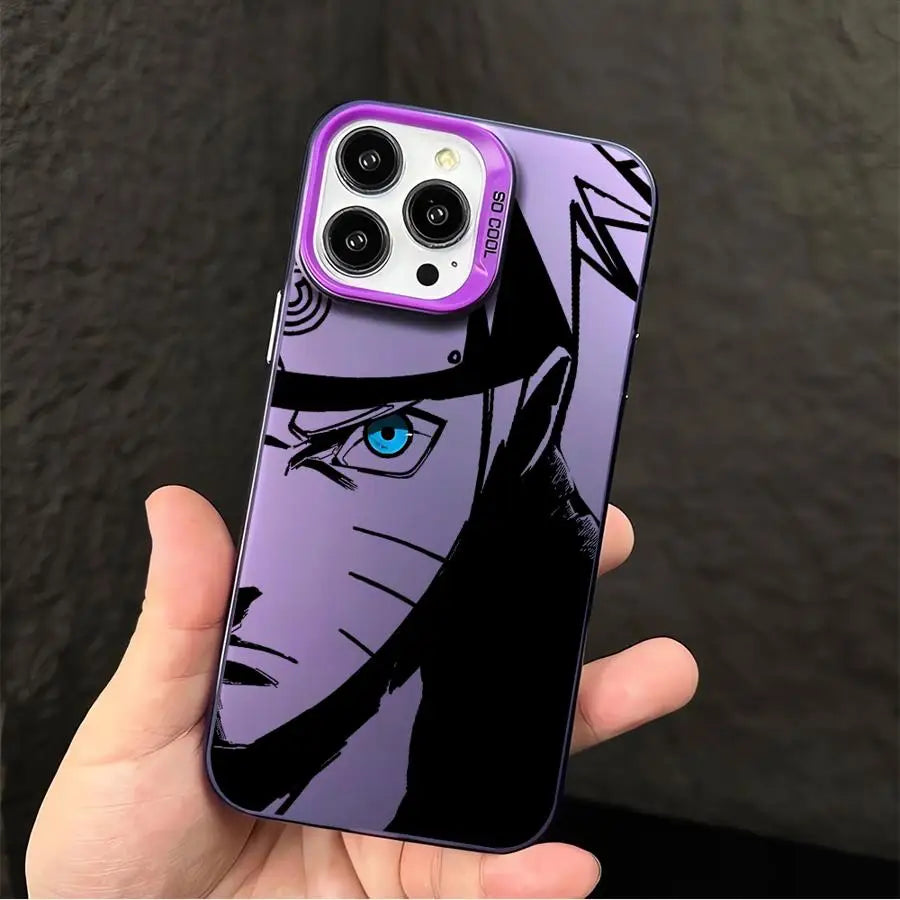 Soft Cover Phone Case for iPhone 13Pro 14 Pro MAX 15 Plus 12 13 16Pro 11 16 16e Anime N-N-arutoS