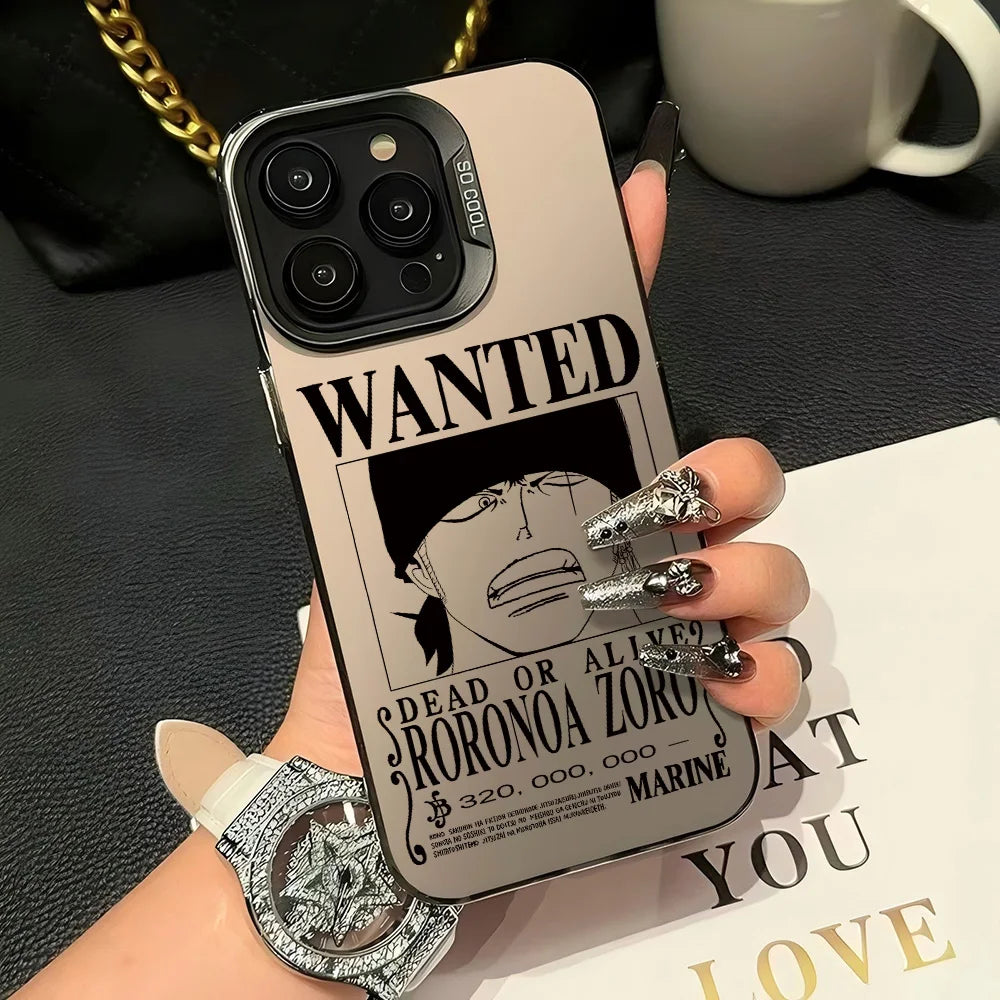 HOT Anime Ones Pieces Phone Case For iPhone 17 17e 16e 16 15 14 13 12 11 mini Pro Max X XR XSMAX Air Plus Anti Fall Matte Cover