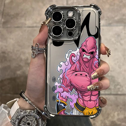 Popular Dragon Ball Plating Phone Case For iPhone 17 17e 16e 16 15 14 13 12 11 Pro Max X XR XSMax 7 8 Mini Air Plus Anti-Fall