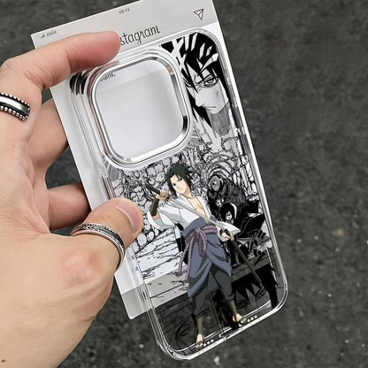 Anime Uchihas Sasukes Phone Case For iPhone 17e 17 16e 16 15 14 13 12 11 mini Pro Max X XR XSMAX 8 7 Air Plus Clear