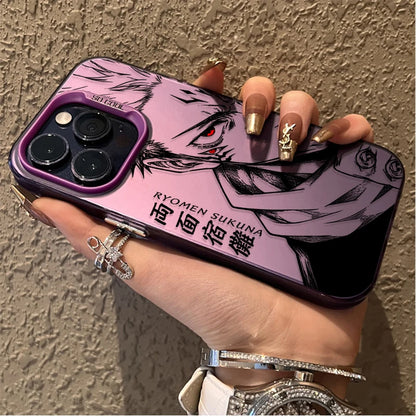 Anime Jujutsu Kaisen Ryomen Sukuna Phone Case for iPhone 12 17 Air Pro Max 16 15 11 14 13 Pro Max XS X XR Plus 8 7 SE 2020 Cover