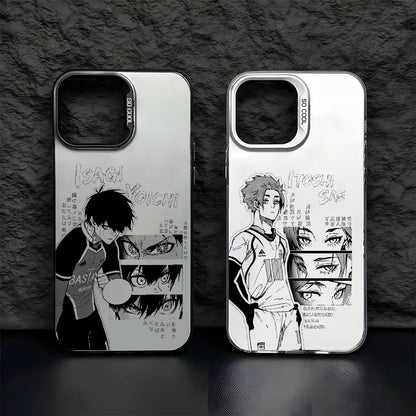 Anime Blue Lock Phone Case For iPhone 16 e 15 14 13 12 11 Pro Max Plus Mini X XS XR SE 2020 2022 Funda Coque