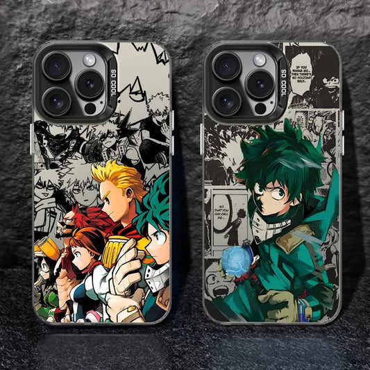 My Heros Academias Phone Case For iPhone 17 17e 16e 16 15 14 13 12 11 mini Pro Max X XR XSMAX 8 7 Air Plus Anti Fall Matte