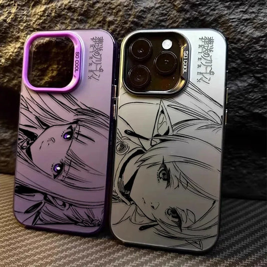 Anime FRIERENS Cute Phone Case For iPhone 17 16e 16 15 14 13 12 11 mini Pro Max X XR XSMAX 8 Air Plus Anti Fall Matte Back Cover
