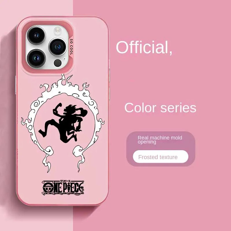 One Piece Anime Luffys Phone Case For iPhone 17 17e 16e 16 15 14 13 12 11 mini Pro Max XSMAX Air Plus Anti Fall Matte Back Cover