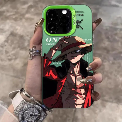 3D One Piece Monkey D. Luffy Phone Case for iPhone 11 12 13 14 15 16 17 Pro Max Plus mini 17promax straw hat ルフィ Back Cover
