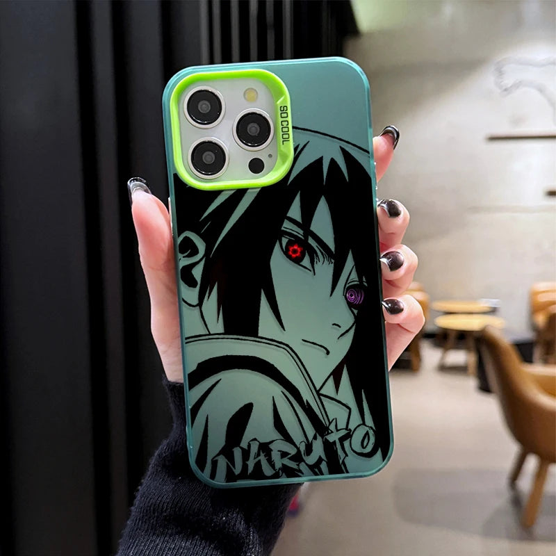 Anime Naruto Uchiha Sasuke Cool Phone Case for Xiaomi Redmi Note 15 14 13 12 10 9 Pro Plus 4G 5G 12S 11S 10S  9S Matte Cover