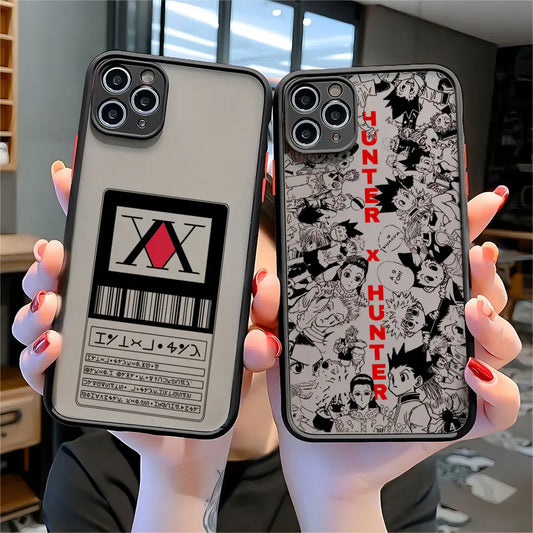 Anime New Hunter x Hunter Phone Case For iPhone 17 16e 16 15 14 13 12 11 Pro Air Max X XR XSMax 7 8 Plus Matte Clear Back Cover