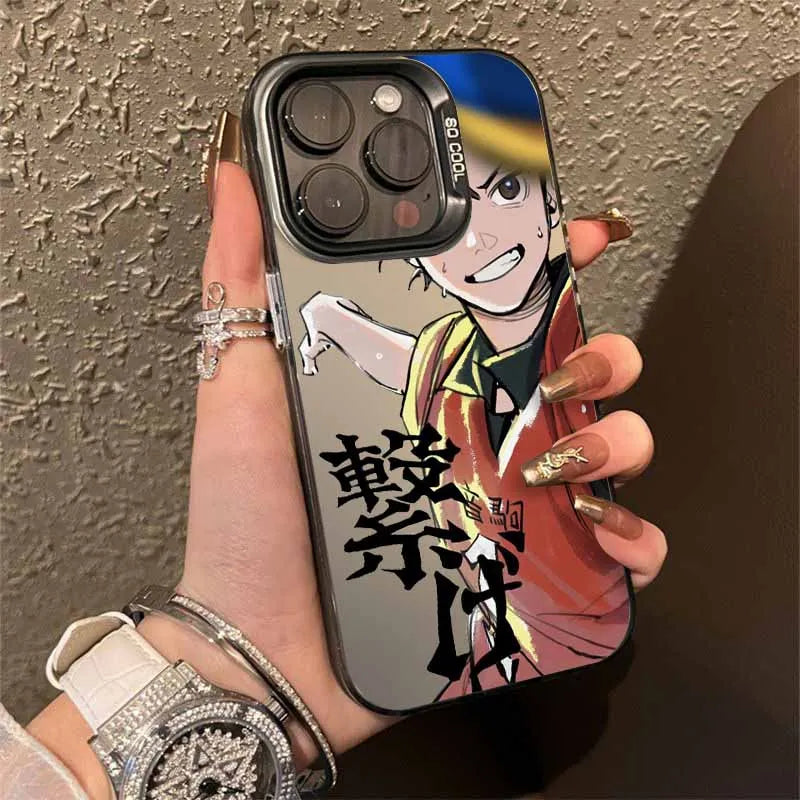 Haikyuu!! Anime Phone Case For iPhone 17 16e 16 15 14 13 12 11 mini Pro Max X XR XSMAX 8 7 Air Plus Anti Fall Matte Back Cover