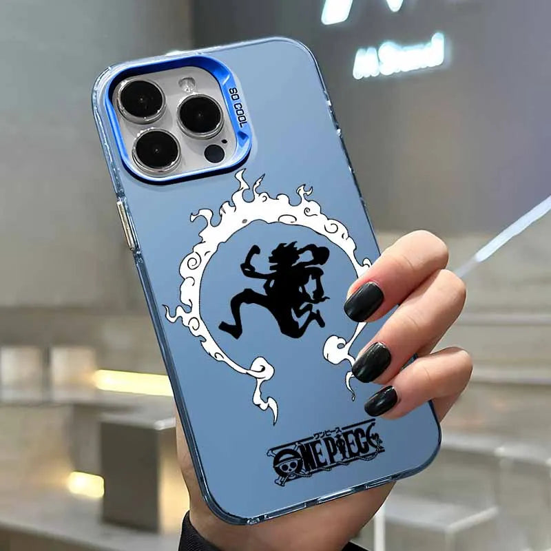 One Piece Anime Luffys Phone Case For iPhone 17 17e 16e 16 15 14 13 12 11 mini Pro Max XSMAX Air Plus Anti Fall Matte Back Cover