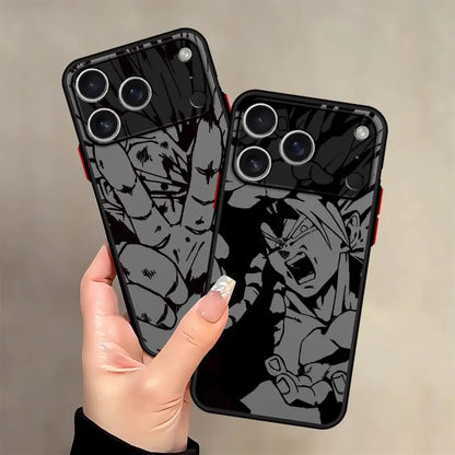 Case for iPhone 17 Pro Max 15 XS XR 11 Air 16 Plus 7 8 SE 14 13 Mini 12 Funda Back Phone Cover Dragon Ball Goku Vegeta