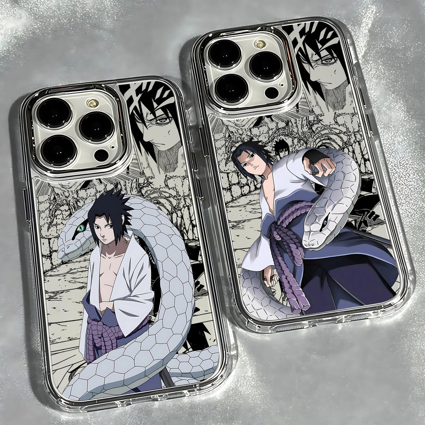 Anime Uchihas Sasukes Phone Case For iPhone 17e 17 16e 16 15 14 13 12 11 mini Pro Max X XR XSMAX 8 7 Air Plus Clear