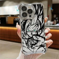 Phone Case for Apple iPhone 14 Pro XR 12 16 15Pro Max 11 13 16Plus XS MAX 15 11Pro Clear Cover Super Dragon Ball Goku