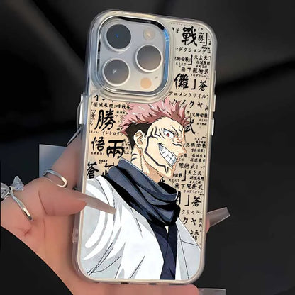Anime J-ujutsu K-aisen Phone Case For Apple iPhone 17 AIR 16E 15 14 13 12 11 Pro Max Plus Transparent Soft Cover