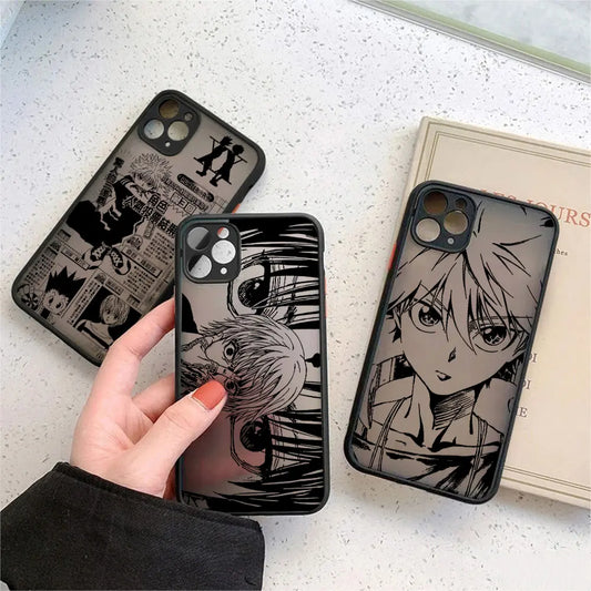 Anime New Hunter x Hunter Phone Case For iPhone 17 16e 16 15 14 13 12 11 Pro Air Max X XR XSMax 7 8 Plus Matte Clear Back Cover