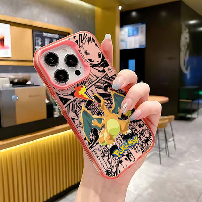 Anime Pokémons Hot Pikachus Phone Case For iPhone 16 15 14 13 12 11 mini Pro Max X XR XSMAX 8 7 Plus Anti Fall Matte Back Cover