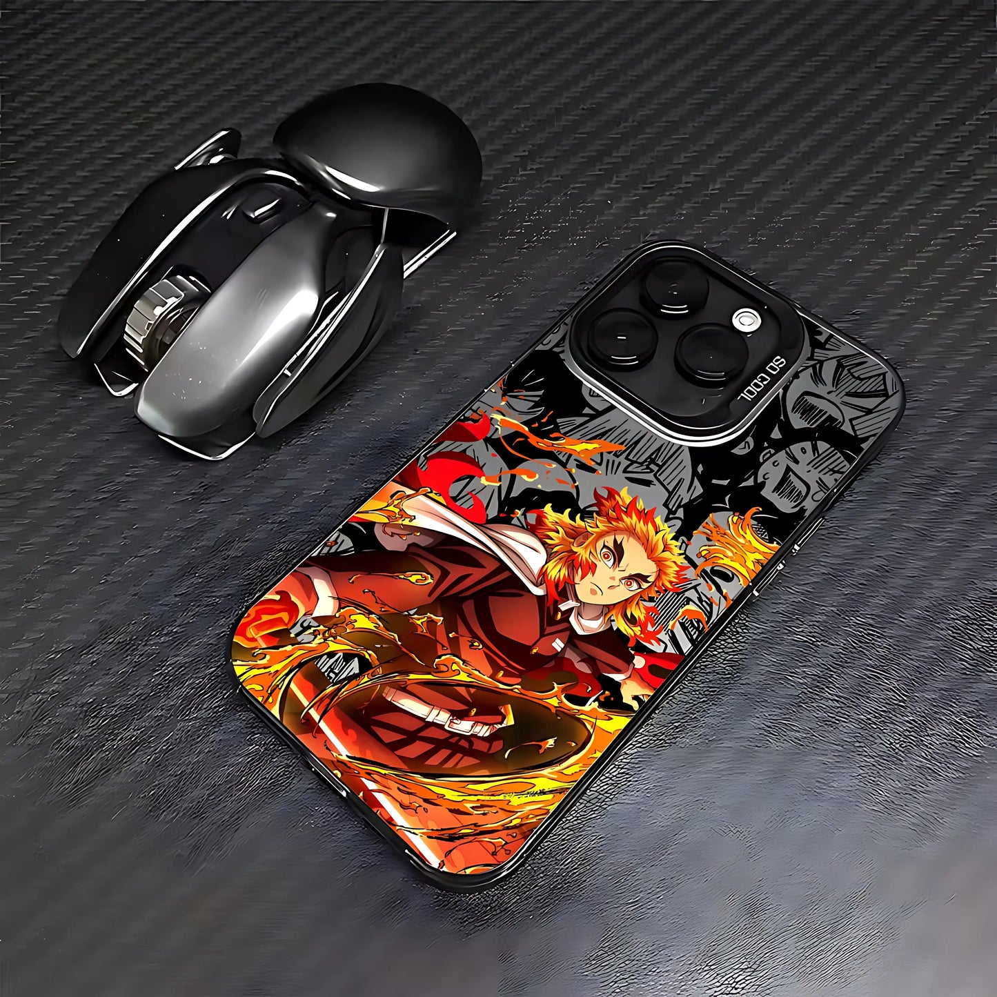 Anime D-Demons Slayers Phone Case For iPhone 17 16e 16 15 14 13 12 11 mini Pro Max X XR XSMAX 8 7 Air Plus Anti Fall Matte Cover