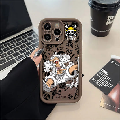 Anime O-Ones Pieces Luffys Zoros Phone Case for IPhone 17e 17 16e 16 15 14 13 12 11 Air Pro Max Mini XR Plus Soft TPU Back Cover