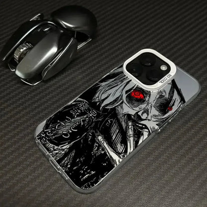 Tokyo Ghoul Black Art Phone Case for Samsung Galaxy S26 S25 S24 S23 S22 S21 S20 Note20 FE Ultra Edge Plus 4G 5G Anti Fall Matte