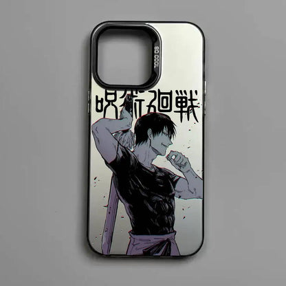 J-Jujutsu Toji Kaisen F-Fushiguro  For iPhone 17 16 15 14 13 12 11 Pro MAX Matte Shockproof Back Anti Fall Matte Cover