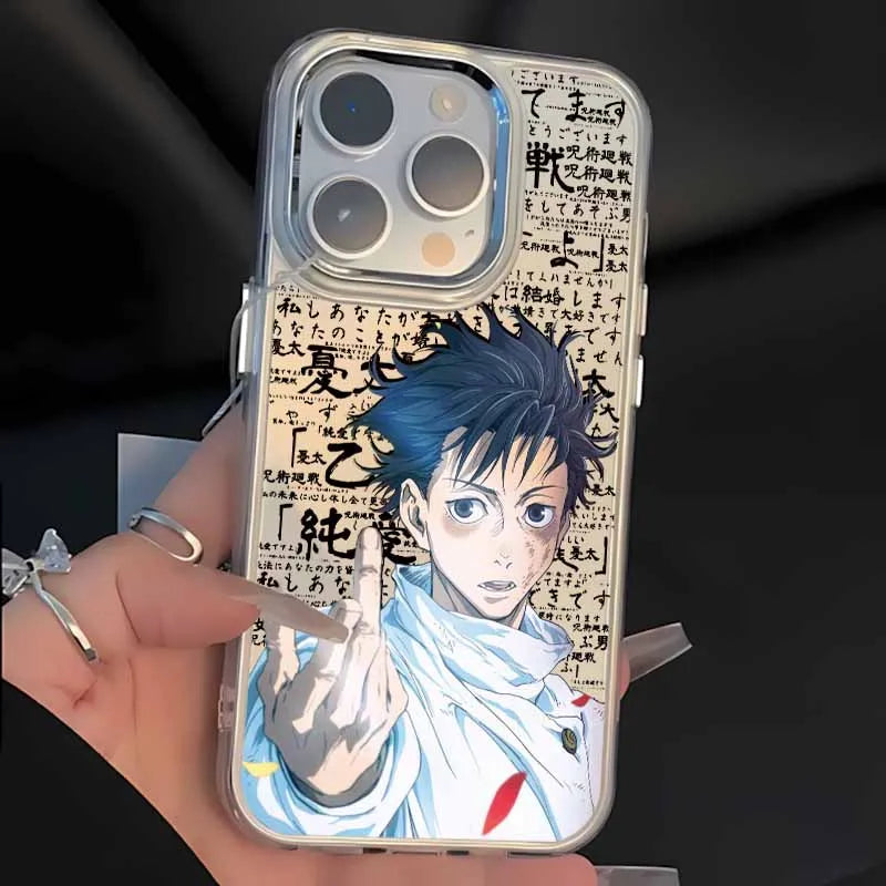 Anime J-ujutsu K-aisen Phone Case For Apple iPhone 17 AIR 16E 15 14 13 12 11 Pro Max Plus Transparent Soft Cover