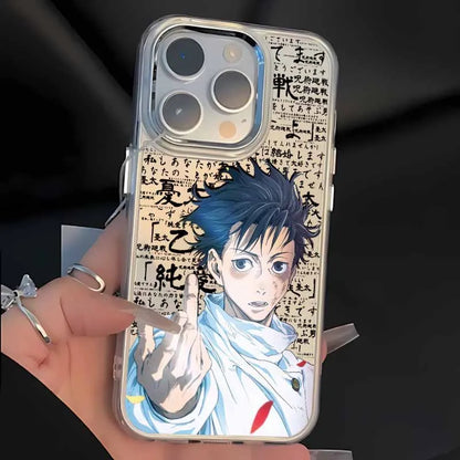 Anime J-ujutsu K-aisen Phone Case For Apple iPhone 17 AIR 16E 15 14 13 12 11 Pro Max Plus Transparent Soft Cover