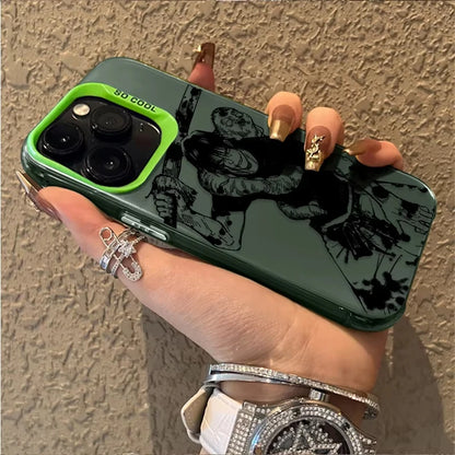 Anime Jujutsu Kaisen Frosted Case for iPhone 17 Air 16 E 15 14 Plus 13 12 Mini 11 Pro Max Acrylic Silicone Shockproof Hard Cover