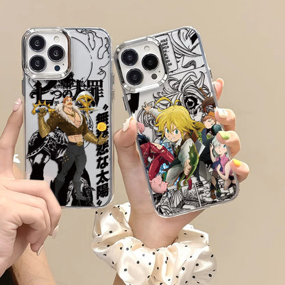 Anime The Seven Deadly Sins Phone Case For iPhone 17 16e 16 15 14 13 12 11 mini Pro Max X XR XSMAX 8 7 Air Plus Soft Cover