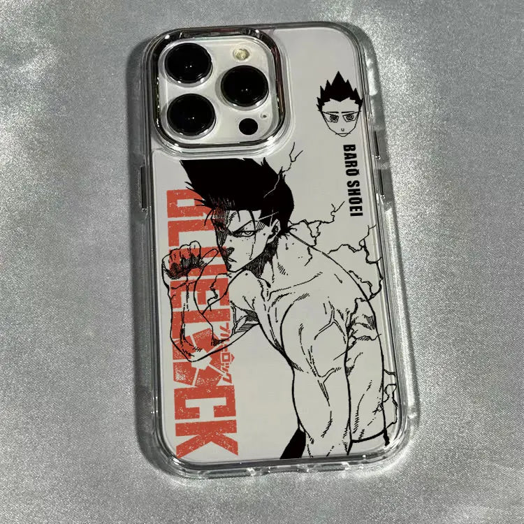 Anime BLUE LOCK Phone Case For iPhone 17 16e 16 15 14 13 12 11 mini Pro Max X XR XSMAX 8 7 Air Plus Transparent Soft Cover