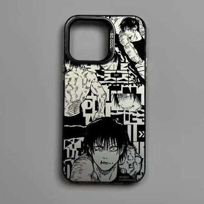 J-Jujutsu Toji Kaisen F-Fushiguro  For iPhone 17 16 15 14 13 12 11 Pro MAX Matte Shockproof Back Anti Fall Matte Cover