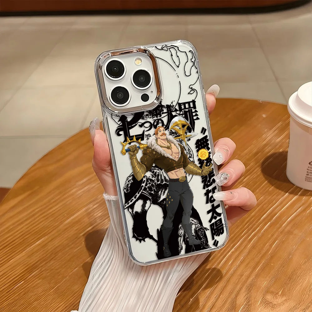 Anime The Seven Deadly Sins Phone Case For iPhone 17 16e 16 15 14 13 12 11 mini Pro Max X XR XSMAX 8 7 Air Plus Soft Cover