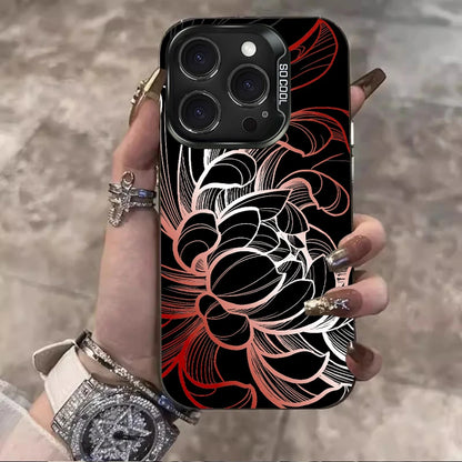 TOKYO GHOUL RED SPIDER LILY SNAKE BLOOD LOTUS Case for iPhone 12 17 Air Pro Max 16 15 11 14 13 Pro Max XS X XR Plus 8 7 SE 2020