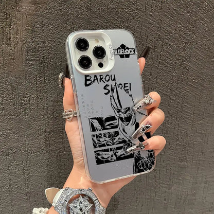 Anime blue lock Phone Case TPU Slim Shockproof Phone Case Full Camera Cover For iPhone 17 16 15 14 13 12 11 Pro Max