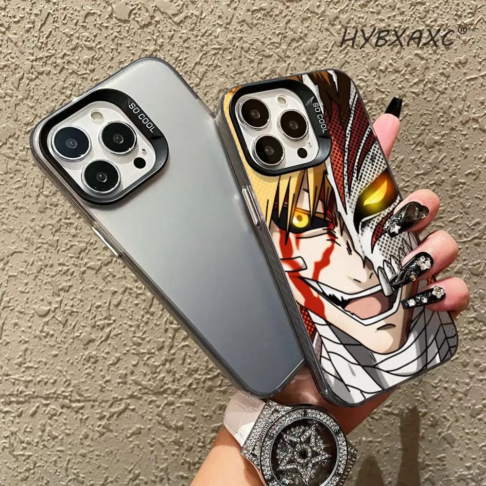 HD Hot Anime Bleach Cool Phone Case for iPhone 17 17 Air 16 16e 15 14 13 12 11 X XR XS Plus Pro Max Mini Hot-selling materials
