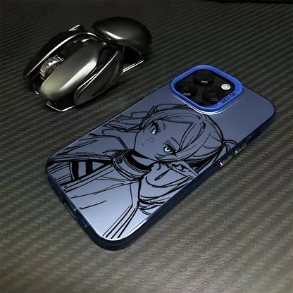 FrierenS BeyondS Journey's End Phone Case Phone 17 16e 16 15 14 13 12 11 mini Pro Max X XR 7Air Plus Anti Fall Matte Back Cover