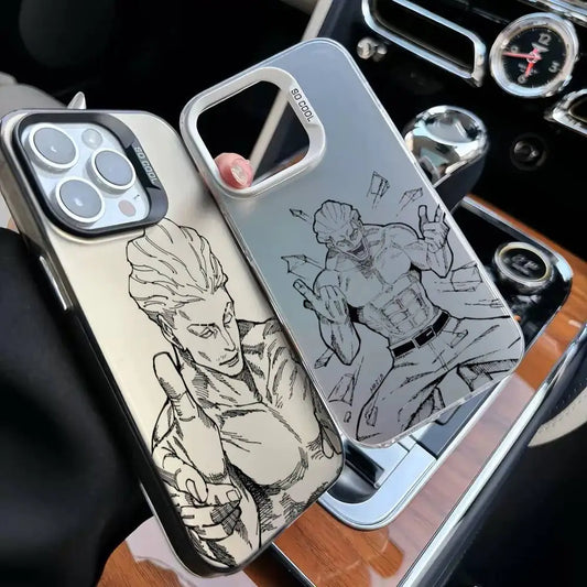 Kinji Hakari Jujutsu   Phone Case For iPhone 17,16,15,14,13,12,11,Mini,Pro,E,MAX White Candy Matte Cover