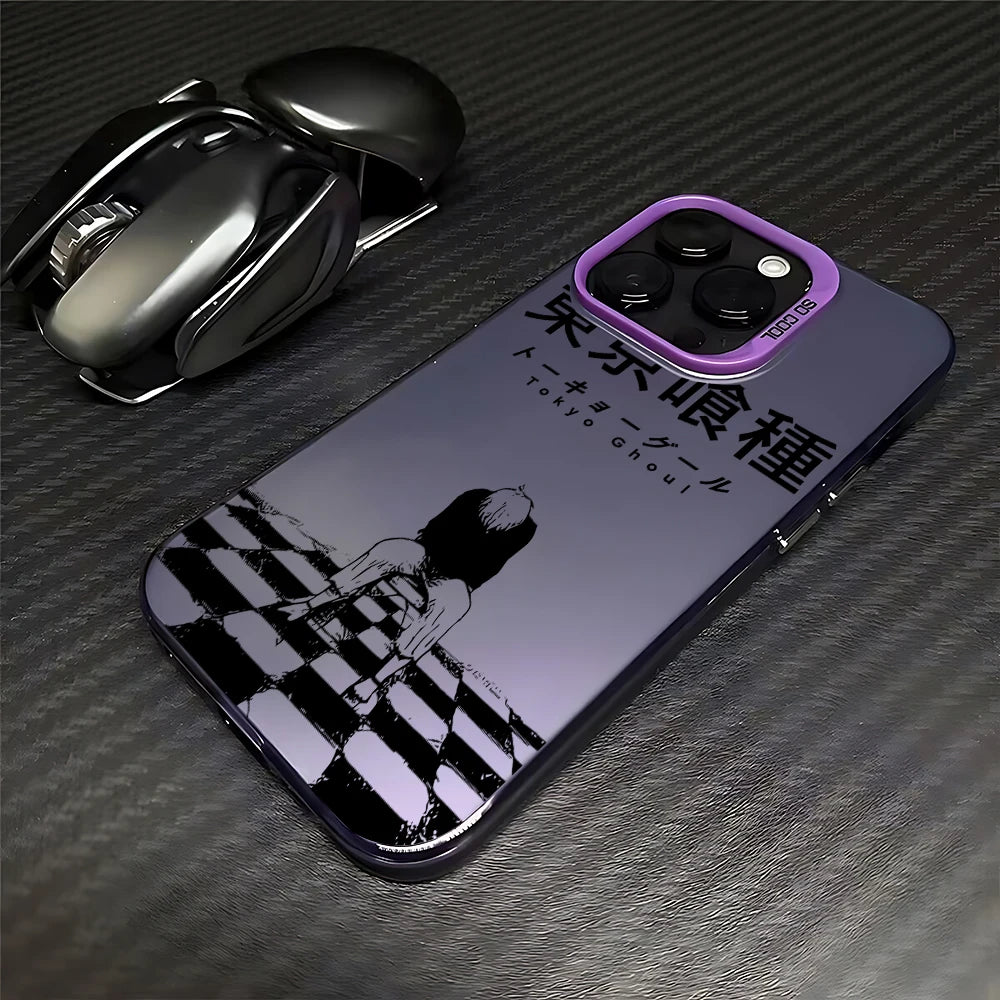 Phone Case for Samsung Galaxy S26 S25 S24 S23 Note20 FE Ultra Edge Plus 5G Anti Fall Matte Cover Japanese Anime T-Tokyo Ghoul