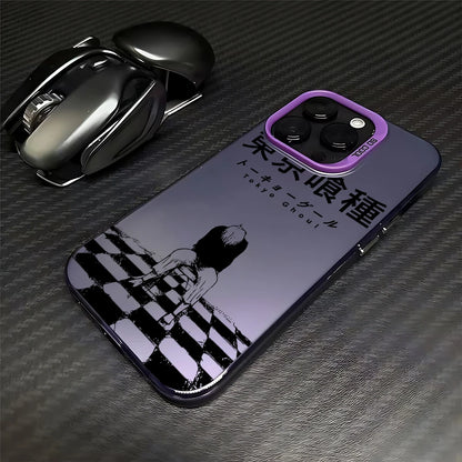 Phone Case for Samsung Galaxy S26 S25 S24 S23 Note20 FE Ultra Edge Plus 5G Anti Fall Matte Cover Japanese Anime T-Tokyo Ghoul