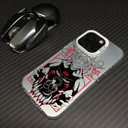 Mahoraga Toji Fushiguro Jujutsu Phone Case For iPhone 17 16e 16 15 14 13 12 11 mini Pro Max X XR 8 7 Air Plus Anti Fall Matte