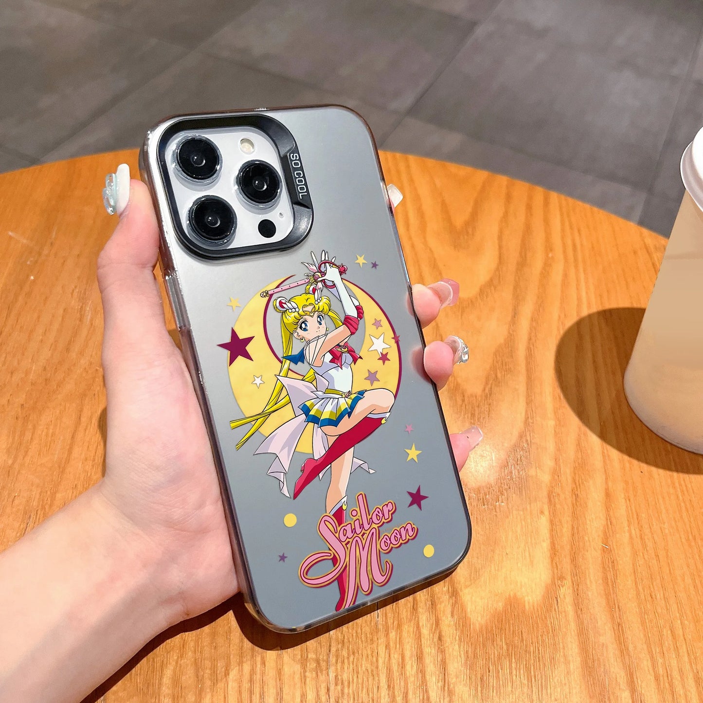 New Anime M-Moons s-Sailors Phone Case For iPhone 16 15 14 13 12 11 Pro Max X XR XSMAX 8 7 Plus Candy Matte Shockproof Cover