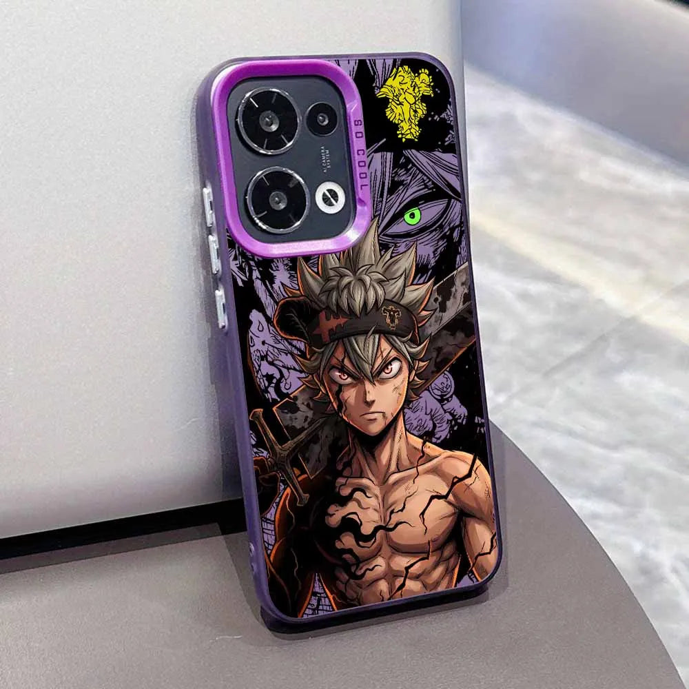 Asta Black Clover For Apple iPhone 17 16E 16 15 14 13 12 mini Pro Max Plus Cover Funda Siliconea Soft Capa Colorful Phone Case