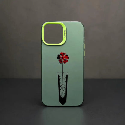 Black Clover logo Phone Case For iPhone 11/12/13/14/15/16/17 Pro Max Color Gradient TPU Case Shockproof Cover
