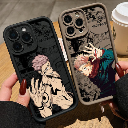 Cool Jujutsus Kaisens Phone Case for iPhone 17 16e 16 15 14 13 12 11 Air Pro Max Mini XR XS X 7 8 6 6s Plus Soft TPU Back Cover