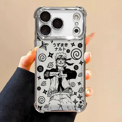 Anime NN-arutoS Clear Cover Case for iPhone 17 Air 16 15 14 Plus 16e 13 12 11 Pro Max