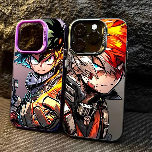 Hot Anime My Hero Academia Phone Case For iPhone 17 17e 16e 16 15 14 13 12 11 mini Pro Max X XR XSMAX 8 7 Air Plus Anti Fall