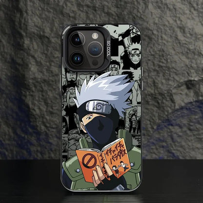N-N-arutos Kakashi Soft Shell Case for iPhone 17 Air 11 12 13 Pro Max 16e 14 15 16 Plus